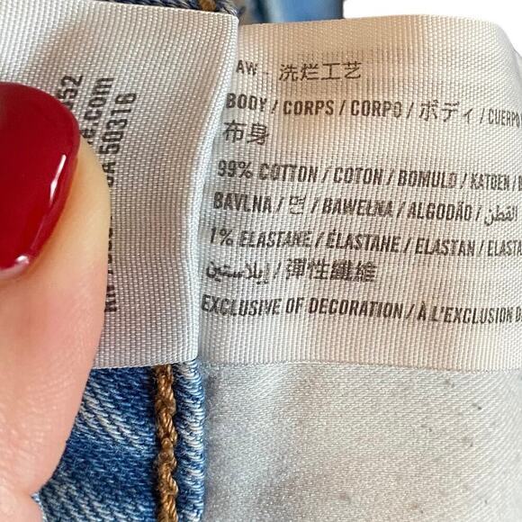 Abercrombie & Fitch Curve Love The Skinny High Rise Denim Jean - Picture 11 of 13